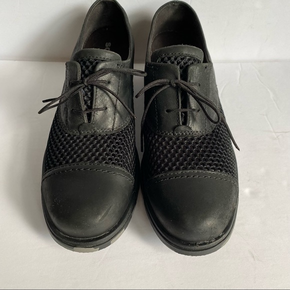 Sorel Major Oxford black leather and mesh 7.5 - Picture 9 of 14